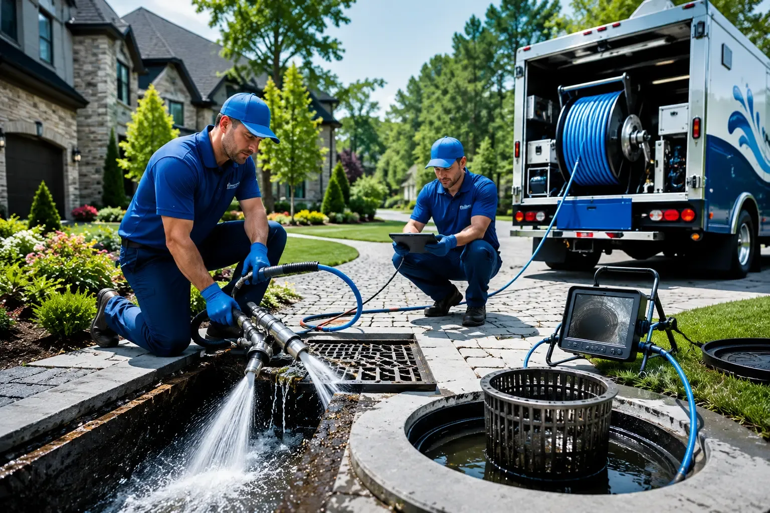 Local outdoor drain cleaning professionals in Kerens, WV